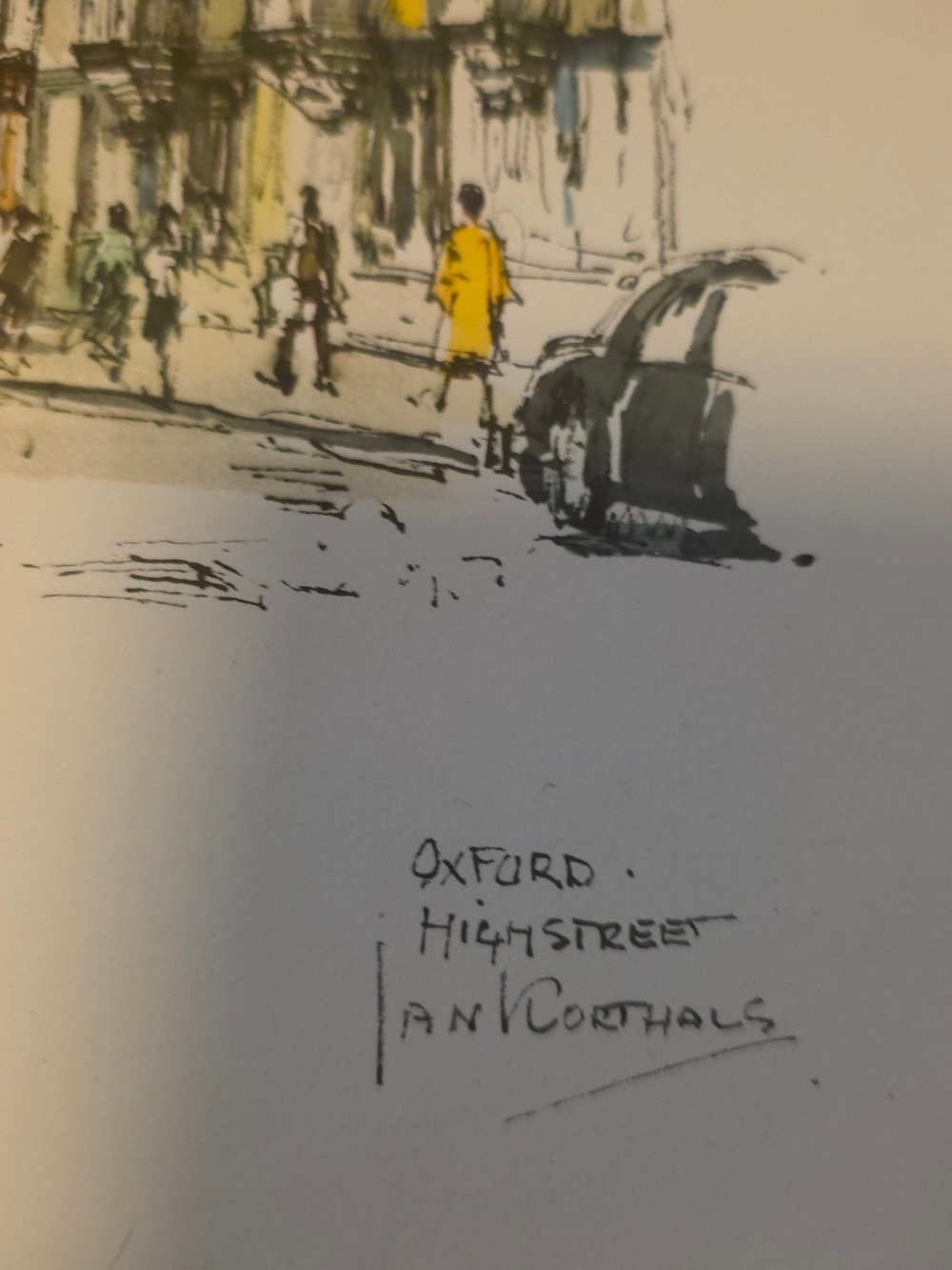 4/$25 Deal! Vintage Oxford High Street Scene From London - Picture 4 of 10
